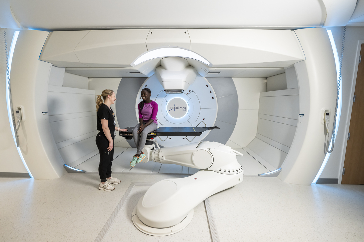 Proton Beam Treatment Room