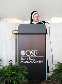 OSF Saint Paul Medical Center Blessing