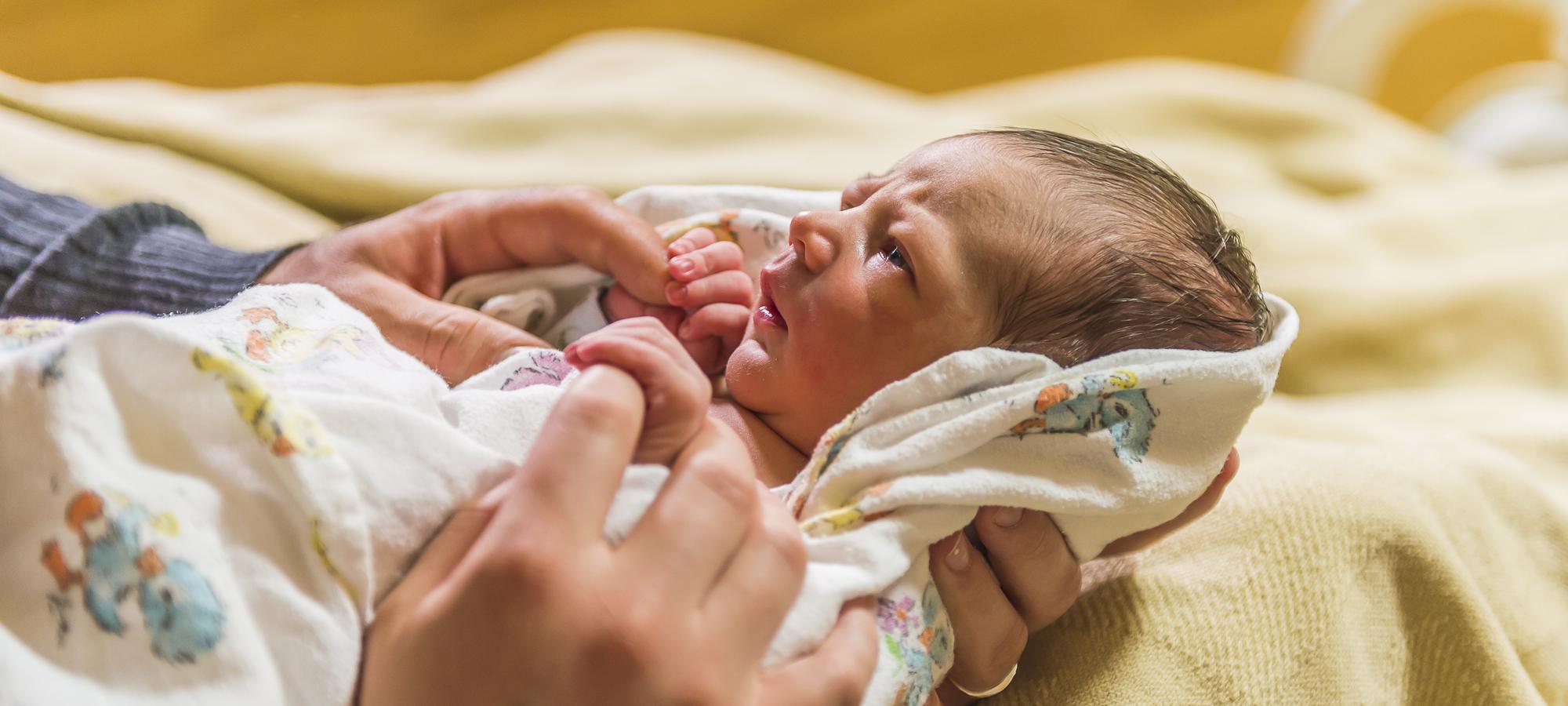 Baby at OSF St. Francis Women’s Center