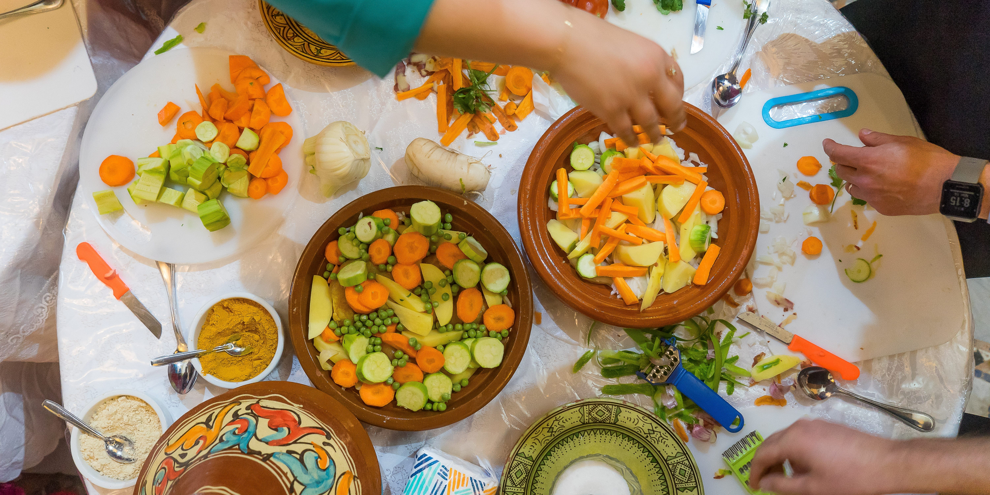 Teaching Kitchen at the OSF HealthCare Cancer Institute Hero