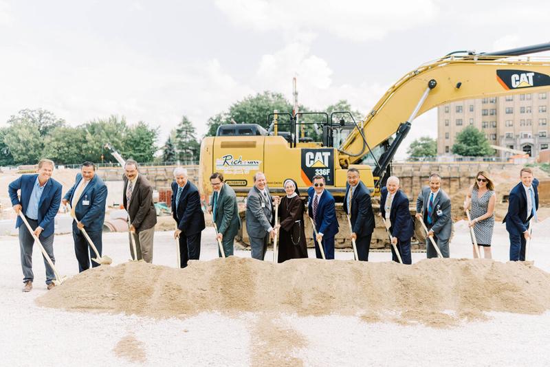 Foundation Leadership Groundbreaking Shovels