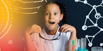 Young Girl Looking Surprised