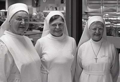 1970s Sisters Pius, Clara and Corona in Galesburg