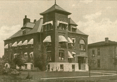 Ryburn Memorial Hospital in Otttawa Illinois, 1895