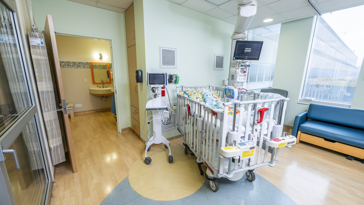 CHOI Pediatric Intensive Care Unit (PICU) Room