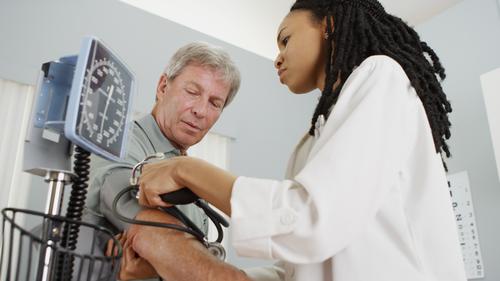 Patient Getting Blood Pressure