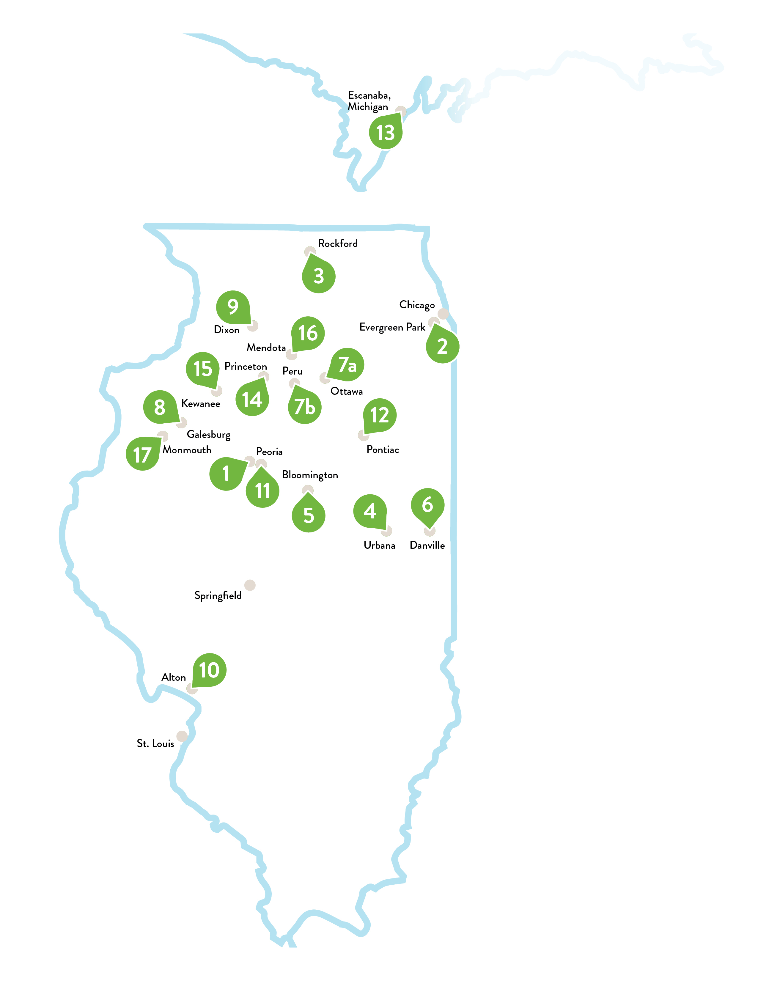 Foundation Ministry Map