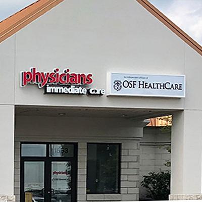 Physicians Immediate Care in Belvidere - OSF HealthCare logo