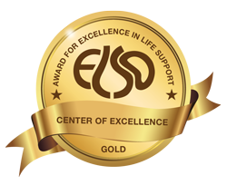 ELSO Center of Excellence Gold Logo