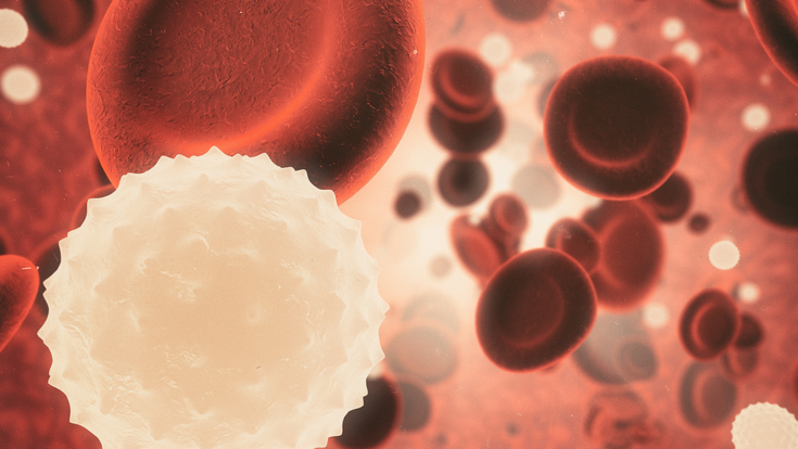 Blood virus cell molecules