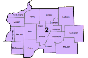 EMS Illinois region 2 map