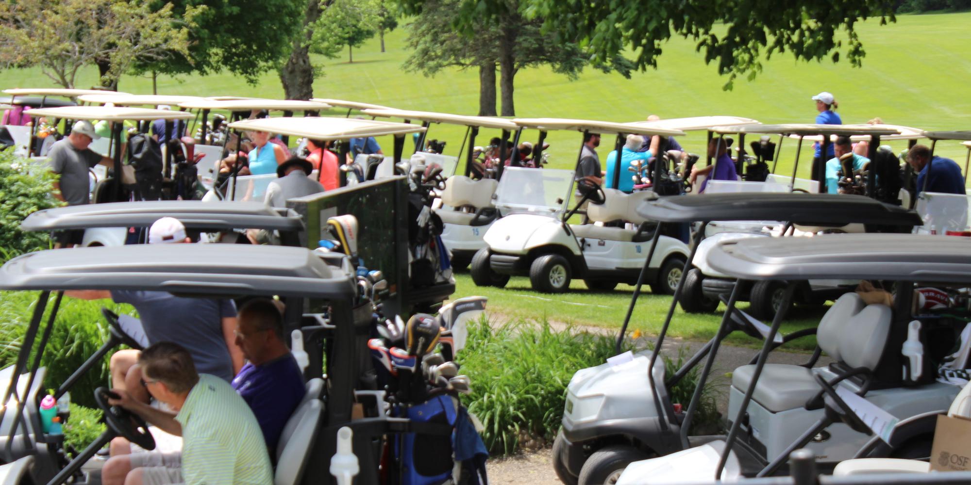 Foundation Communities SLMC Golf Classic Carts