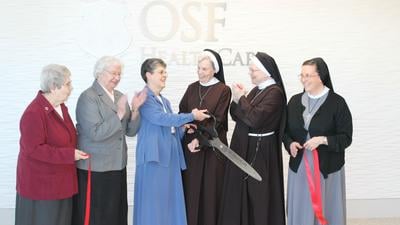 Streatorribboncuttingsisters 350024 |OSF Center For Health - Streator