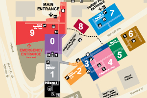 OSF Saint Francis Medical Center Zone Locations