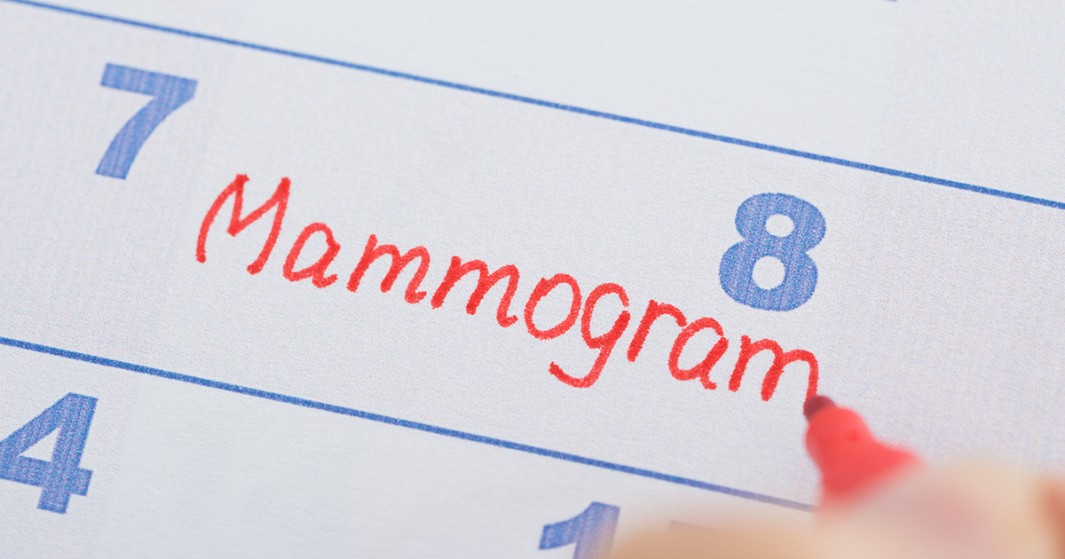 Cancer Mammography Blog Calendar