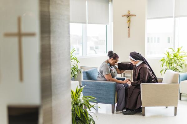 OSF Sisters praying