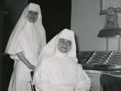 1953 Sisters Salvatoris and Candidia in Rock Hill
